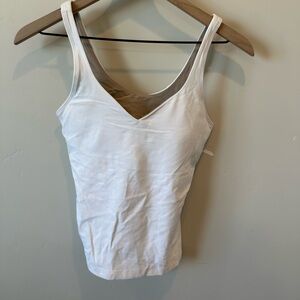 Lululemon Align Full Length Tank White Size 6